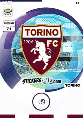 Sticker Logo - Calciatori 2015-2016. Adrenalyn XL n. 33 - Panini
