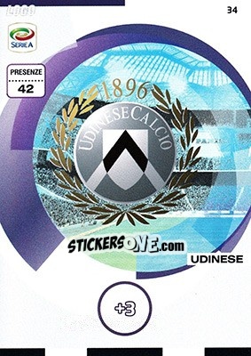 Sticker Logo - Calciatori 2015-2016. Adrenalyn XL n. 34 - Panini