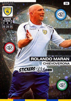 Cromo Rolando Maran - Calciatori 2015-2016. Adrenalyn XL n. 38 - Panini