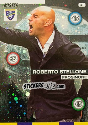 Sticker Roberto Stellone - Calciatori 2015-2016. Adrenalyn XL n. 41 - Panini
