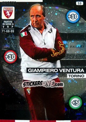 Sticker Giampiero Ventura - Calciatori 2015-2016. Adrenalyn XL - Panini