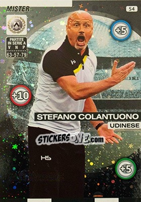Sticker Stefano Colantuono - Calciatori 2015-2016. Adrenalyn XL n. 54 - Panini