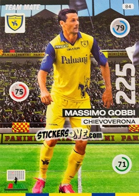 Figurina Massimo Gobbi - Calciatori 2015-2016. Adrenalyn XL - Panini