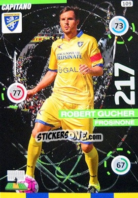 Sticker Robert Gucher - Calciatori 2015-2016. Adrenalyn XL n. 109 - Panini