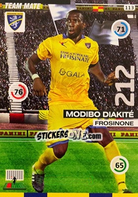 Sticker Modibo Diakité - Calciatori 2015-2016. Adrenalyn XL n. 113 - Panini