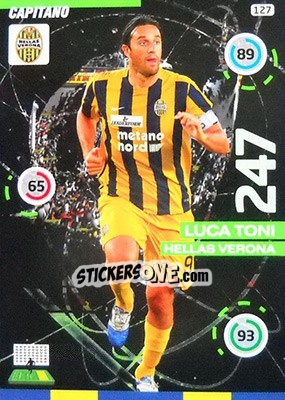 Sticker Luca Toni - Calciatori 2015-2016. Adrenalyn XL n. 127 - Panini