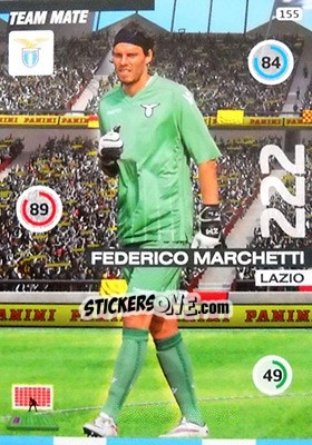Sticker Federico Marchetti - Calciatori 2015-2016. Adrenalyn XL n. 155 - Panini