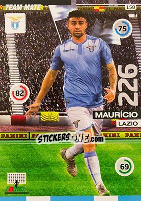 Sticker Maurício - Calciatori 2015-2016. Adrenalyn XL n. 158 - Panini
