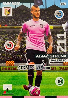 Sticker Aljaž Struna - Calciatori 2015-2016. Adrenalyn XL - Panini