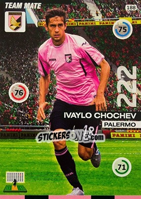 Figurina Ivaylo Chochev - Calciatori 2015-2016. Adrenalyn XL - Panini