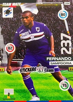 Sticker Fernando - Calciatori 2015-2016. Adrenalyn XL n. 204 - Panini