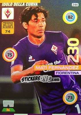 Sticker Matías Fernández - Calciatori 2015-2016. Adrenalyn XL - Panini