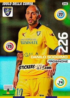 Sticker Danilo Soddimo - Calciatori 2015-2016. Adrenalyn XL n. 245 - Panini