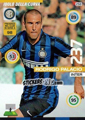 Sticker Rodrigo Palacio - Calciatori 2015-2016. Adrenalyn XL n. 250 - Panini