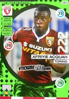 Cromo Afriyie Acquah - Calciatori 2015-2016. Adrenalyn XL n. 287 - Panini
