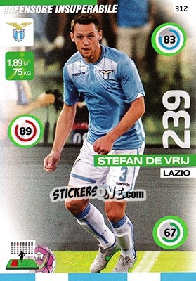 Sticker Stefan de Vrij - Calciatori 2015-2016. Adrenalyn XL - Panini
