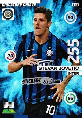Figurina Stevan Jovetic - Calciatori 2015-2016. Adrenalyn XL - Panini