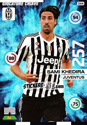 Figurina Sami Khedira - Calciatori 2015-2016. Adrenalyn XL - Panini