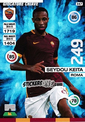 Sticker Seydou Keita - Calciatori 2015-2016. Adrenalyn XL n. 347 - Panini