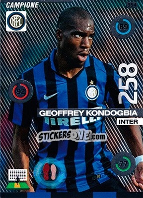 Sticker Geoffrey Kondogbia - Calciatori 2015-2016. Adrenalyn XL - Panini