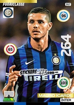 Sticker Mauro Icardi - Calciatori 2015-2016. Adrenalyn XL n. 367 - Panini