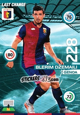 Cromo Blerim Džemaili - Calciatori 2015-2016. Adrenalyn XL - Panini