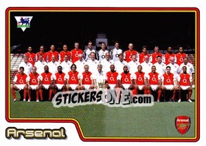 Sticker Team Photo - Premier League Inglese 2004-2005 - Merlin