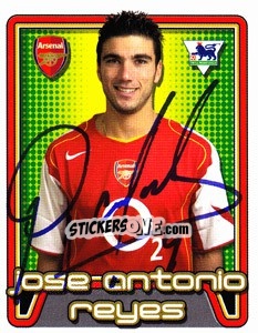 Sticker Jose Antonio Reyes - Premier League Inglese 2004-2005 - Merlin
