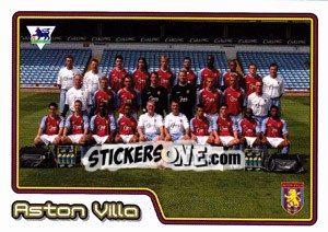 Sticker Team Photo - Premier League Inglese 2004-2005 n. 32 - Merlin