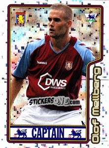 Sticker Olof Mellberg (Captain) - Premier League Inglese 2004-2005 n. 36 - Merlin