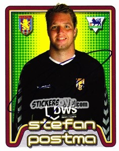 Sticker Stefan Postma - Premier League Inglese 2004-2005 - Merlin