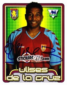 Sticker Ulises De La Cruz - Premier League Inglese 2004-2005 n. 39 - Merlin