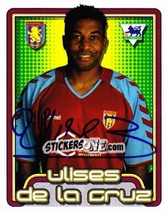 Figurina Ulises De La Cruz - Premier League Inglese 2004-2005 - Merlin