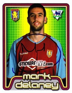 Figurina Mark Delaney - Premier League Inglese 2004-2005 - Merlin