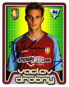 Sticker Vaclav Drobny - Premier League Inglese 2004-2005 n. 41 - Merlin
