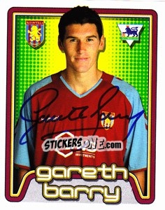 Cromo Gareth Barry - Premier League Inglese 2004-2005 - Merlin