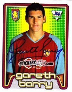 Sticker Gareth Barry - Premier League Inglese 2004-2005 n. 45 - Merlin