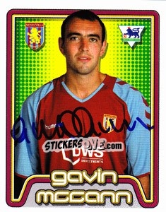 Figurina Gavin McCann - Premier League Inglese 2004-2005 - Merlin