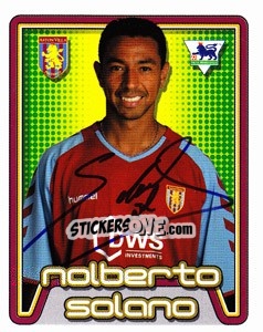 Sticker Nolberto Solano - Premier League Inglese 2004-2005 n. 49 - Merlin