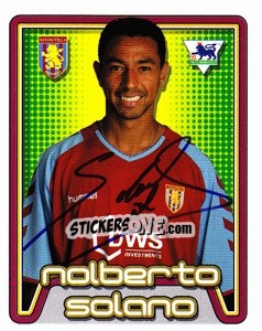 Cromo Nolberto Solano