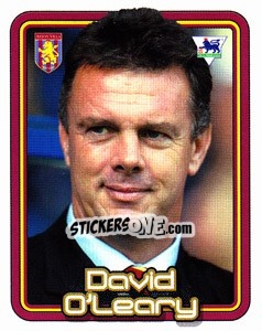Sticker David O'Leary (The Manager) - Premier League Inglese 2004-2005 n. 55 - Merlin