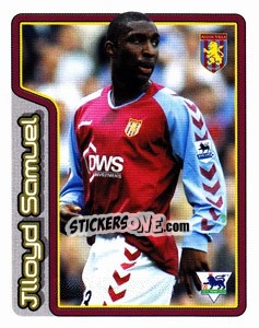 Figurina Jlloyd Samuel (Key Player) - Premier League Inglese 2004-2005 - Merlin