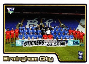 Figurina Team Photo - Premier League Inglese 2004-2005 n. 60 - Merlin