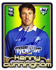 Cromo Kenny Cunningham - Premier League Inglese 2004-2005 - Merlin