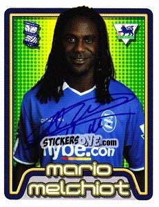 Sticker Mario Melchiot - Premier League Inglese 2004-2005 n. 68 - Merlin