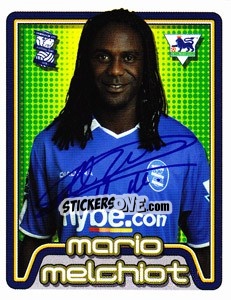 Figurina Mario Melchiot - Premier League Inglese 2004-2005 - Merlin