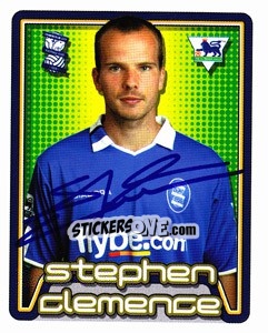 Sticker Stephen Clemence - Premier League Inglese 2004-2005 n. 71 - Merlin