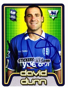 Figurina David Dunn - Premier League Inglese 2004-2005 - Merlin