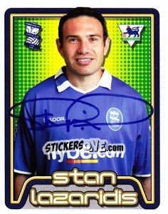 Sticker Stan Lazaridis - Premier League Inglese 2004-2005 n. 77 - Merlin