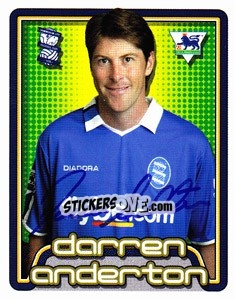Sticker Darren Anderton - Premier League Inglese 2004-2005 n. 79 - Merlin